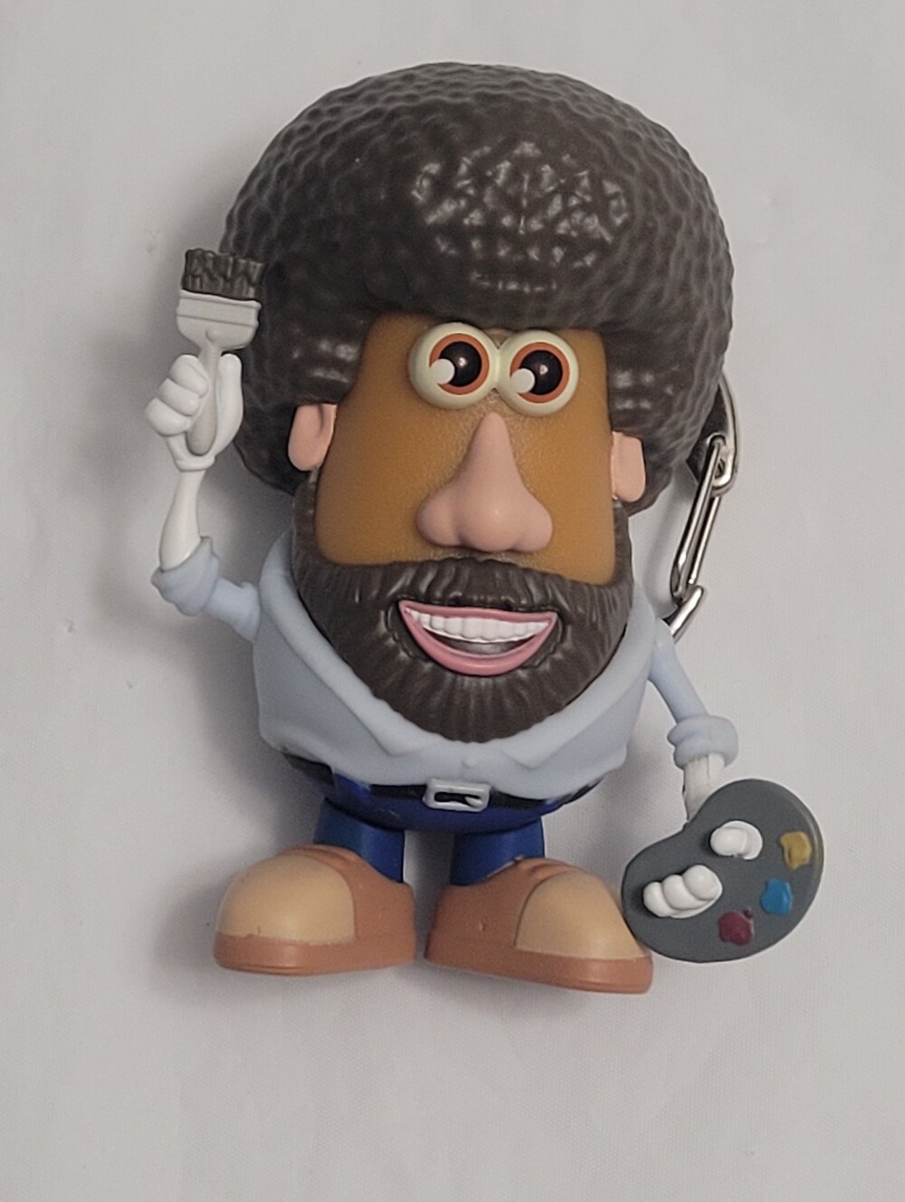 Super Impulse Pop Taters Bob Ross Mr. Potato Head Collector Edition Keychain